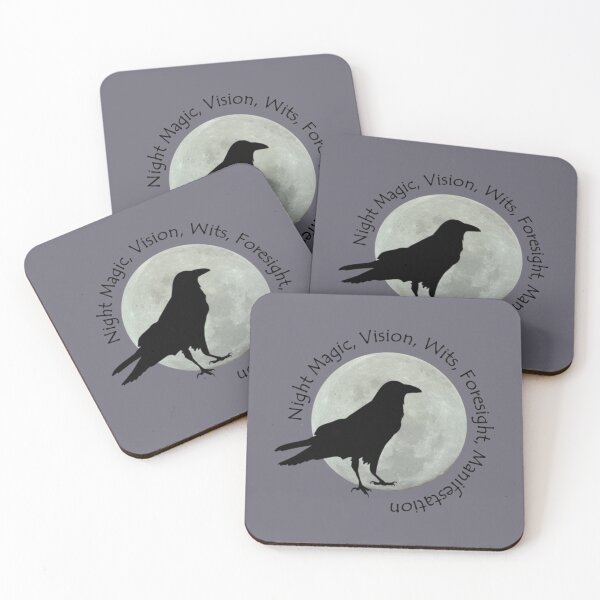 Item preview, Crow designed and sold by Prints4Pagans.