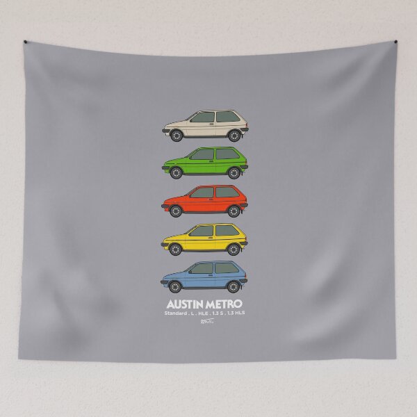 Item preview, Austin miniMetro classic car collection designed and sold by RJWautographics.