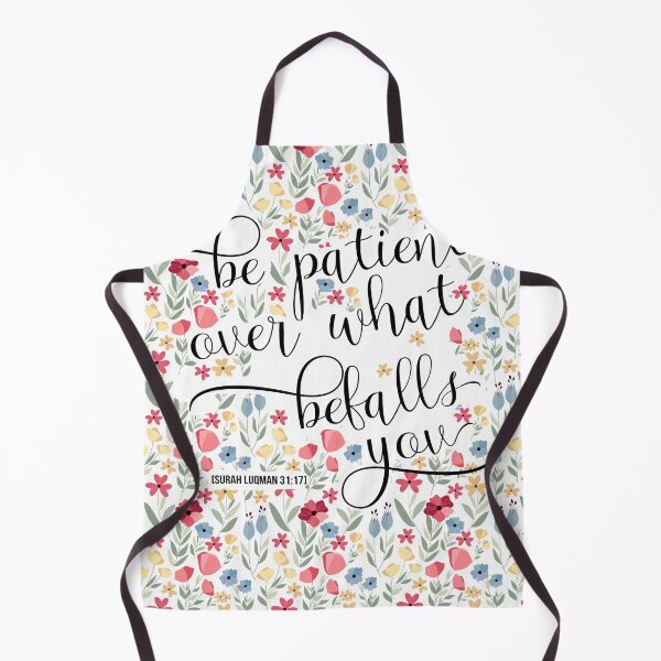 Item preview, Be patient over what befalls you - Surah Luqman 31:17 designed and sold by Pink Pastel Studio.