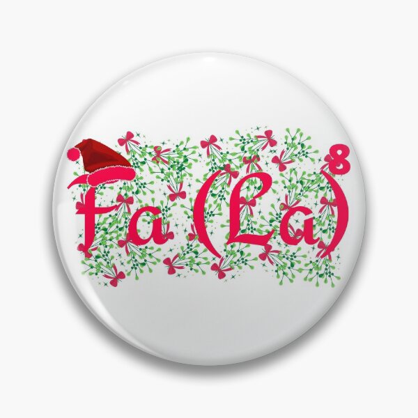 Item preview, Fa (La) To The 8th Power, Christmas Teacher Math, Math Fa La , Cute Fa La, Cute Christmas Math design designed and sold by Vibing-Right.