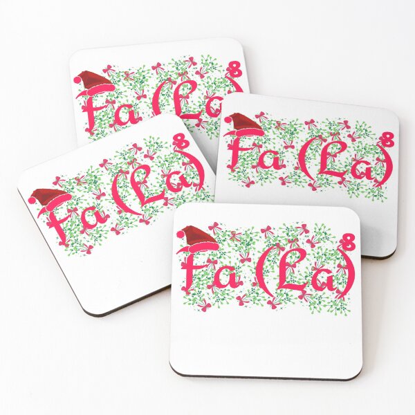 Item preview, Fa (La) To The 8th Power, Christmas Teacher Math, Math Fa La , Cute Fa La, Cute Christmas Math design designed and sold by Vibing-Right.