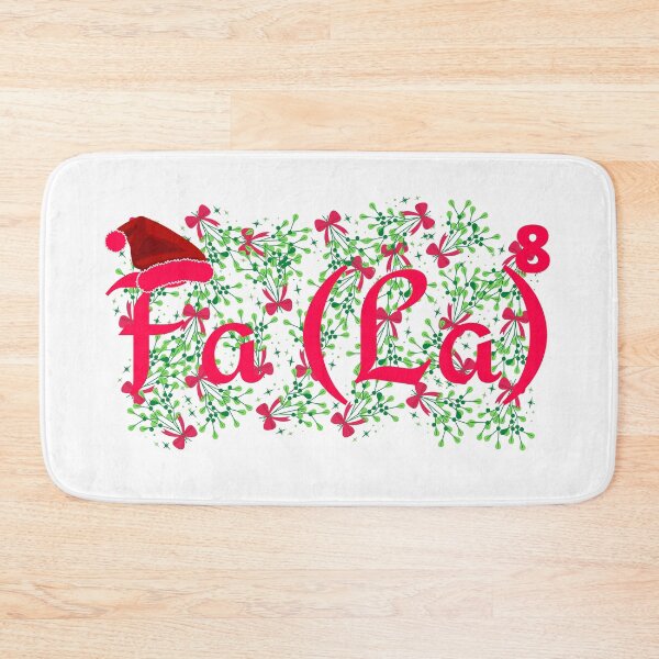 Item preview, Fa (La) To The 8th Power, Christmas Teacher Math, Math Fa La , Cute Fa La, Cute Christmas Math design designed and sold by Vibing-Right.