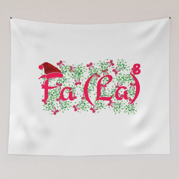 Item preview, Fa (La) To The 8th Power, Christmas Teacher Math, Math Fa La , Cute Fa La, Cute Christmas Math design designed and sold by Vibing-Right.