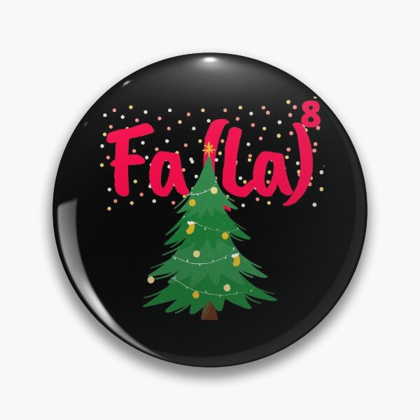 Item preview, Fa (La) To The 8th Power, Christmas Teacher Math, Math Fa La , Cute Fa La, Cute Christmas Math design designed and sold by Vibing-Right.