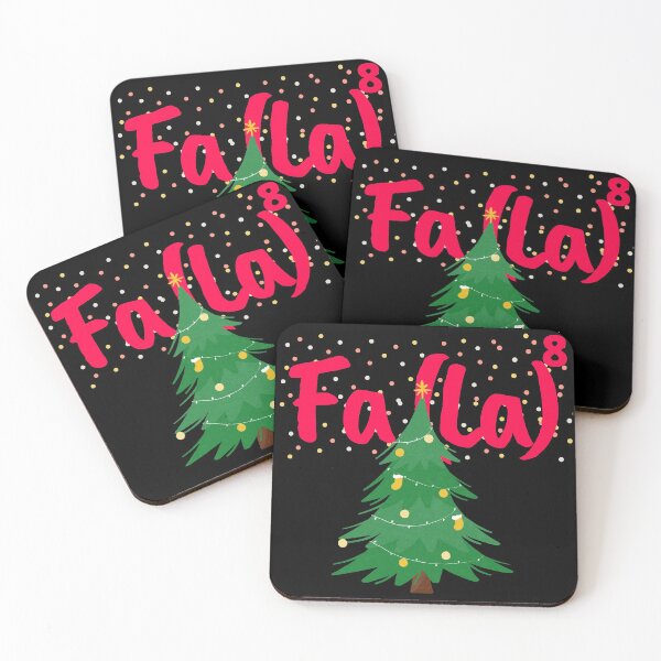 Item preview, Fa (La) To The 8th Power, Christmas Teacher Math, Math Fa La , Cute Fa La, Cute Christmas Math design designed and sold by Vibing-Right.