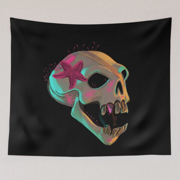 Item preview, Skull Neon Coral version designed and sold by BenBou.