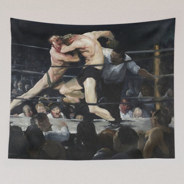 Item preview, Stag at Sharkey’s | George Bellows | 1909 designed and sold by Escafandra-.