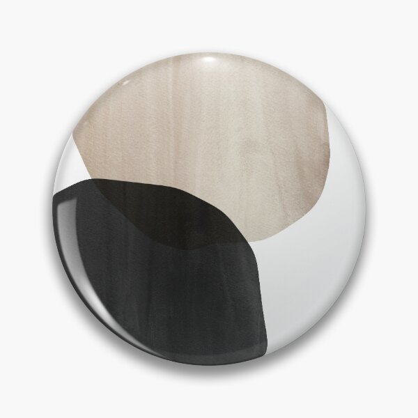 Item preview, Black and beige abstract stones designed and sold by WhalesWay.