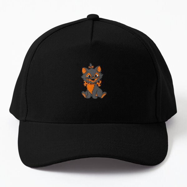 Hallokitty- Feed the Beasts Halloween (Designed by Jonathan Grimm Art) Proceeds Help Rescue Cats! Baseball Cap