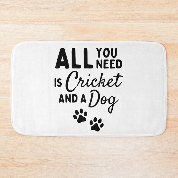 Item preview, All you need is cricket and a dog designed and sold by TheGreenGoat.