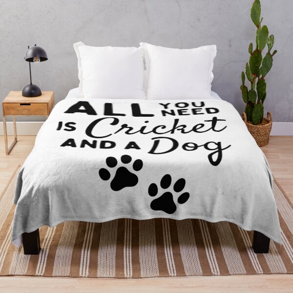 Item preview, All you need is cricket and a dog designed and sold by TheGreenGoat.