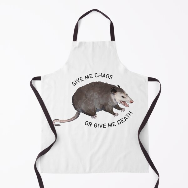 Item preview, Give Me Chaos or Give Me Death Possum designed and sold by eleary.