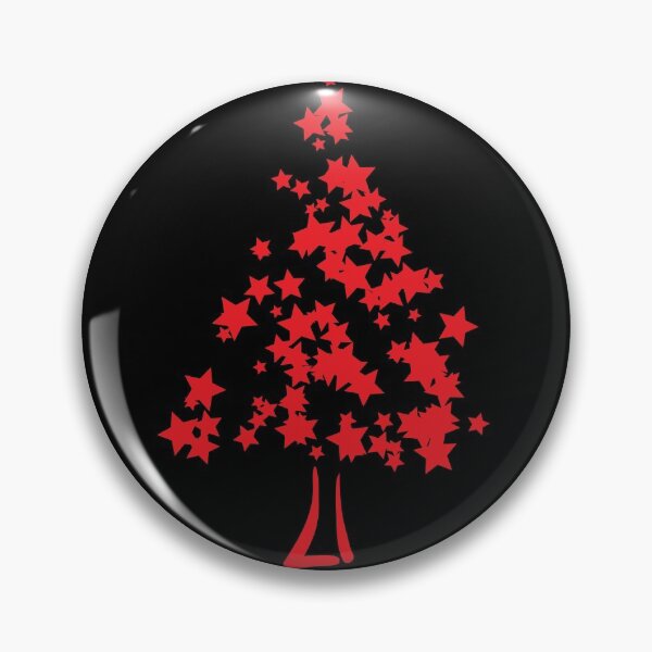 Item preview, Hand Drawn Painted Red Christmas tree designed and sold by Red-ElYoubi.