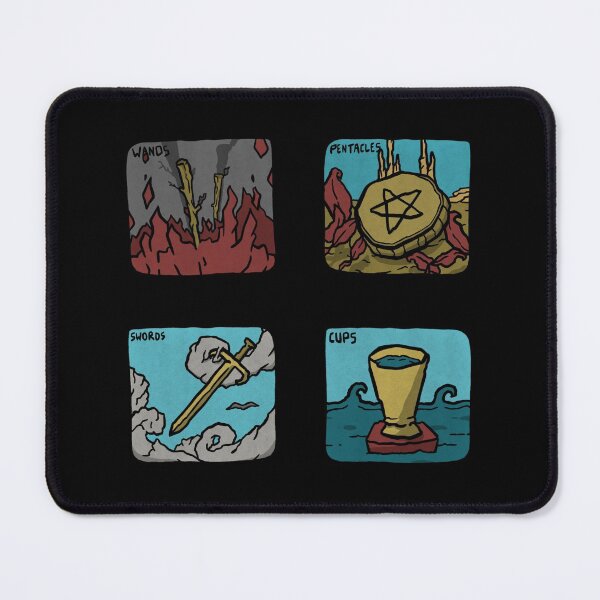 Item preview, Tarot Minor Arcana Squares designed and sold by FurtherShoreDesigns.