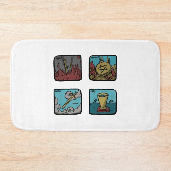 Item preview, Tarot Minor Arcana Squares designed and sold by FurtherShoreDesigns.
