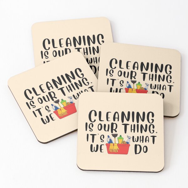 Item preview, Cleaning is Our Thing It's What We Do Novelty Housekeeping designed and sold by SavvyCleaner.