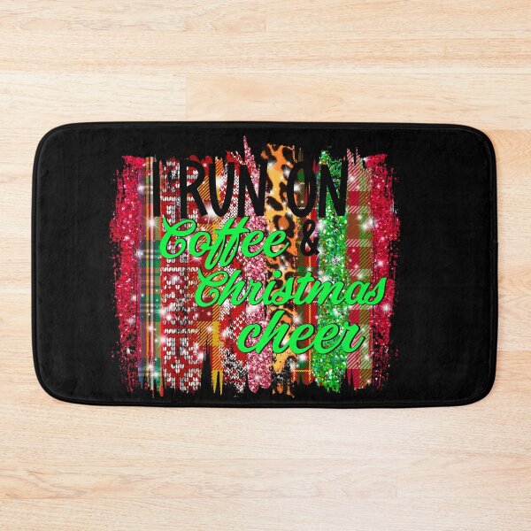 Item preview, I run on coffee and Christmas cheer -  men’s/ women’s/ kids Christmas  designed and sold by Designs Of all kinds.