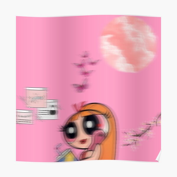 Blossom Powerpuffgirls Posters Redbubble