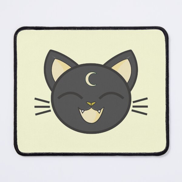 Item preview, Cat head with moon 1.1 designed and sold by thatsit-itslit.