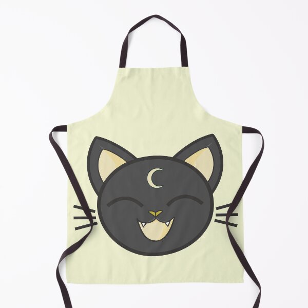 Item preview, Cat head with moon 1.1 designed and sold by thatsit-itslit.