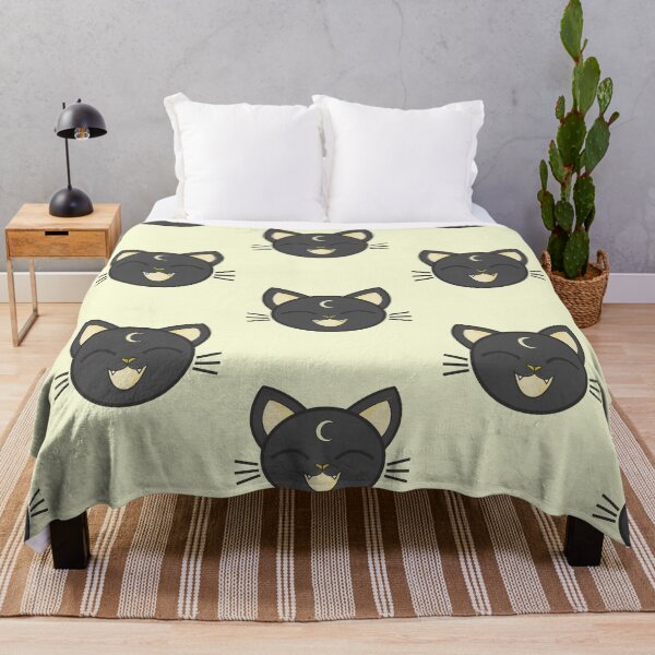 Item preview, Cat head with moon 1.1 designed and sold by thatsit-itslit.