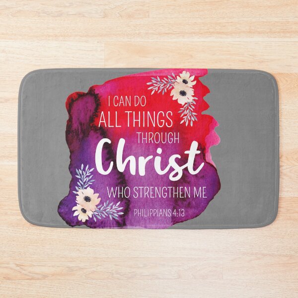 Item preview, Bible Verse - I Can Do All Things Through Christ designed and sold by JacquelineLim.