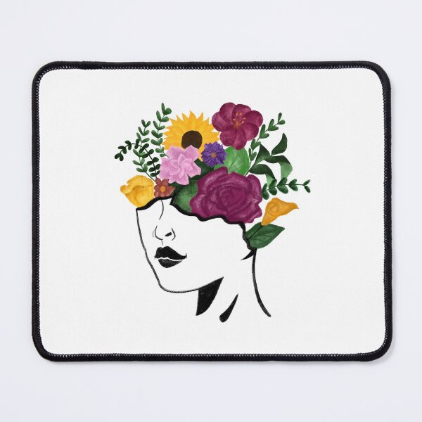Item preview, Spiritual flowers line art designed and sold by Terelaska.