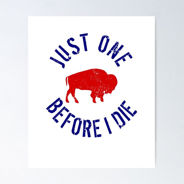 Artikel-Vorschau von Buffalo Football Nur einer, bevor ich sterbe, designt und verkauft von LaurenElin.