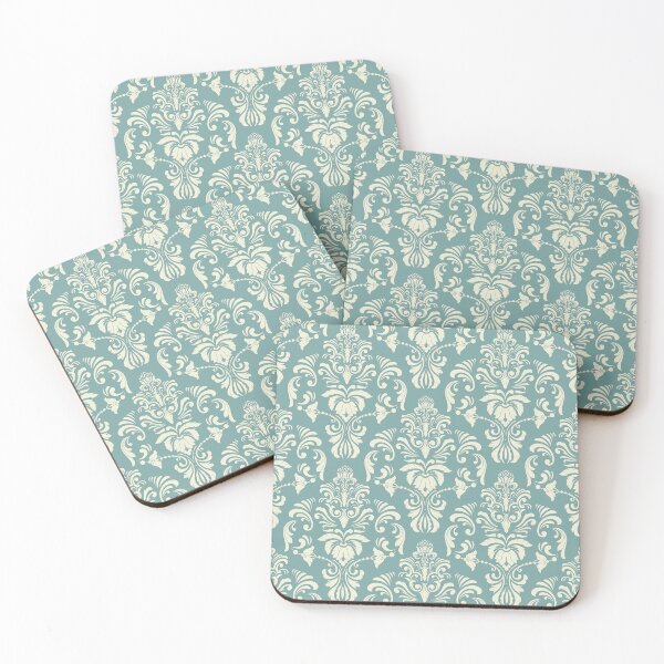 Item preview, Light blue  Seamless Damask Pattern designed and sold by Artystico  ⭐⭐⭐⭐⭐.