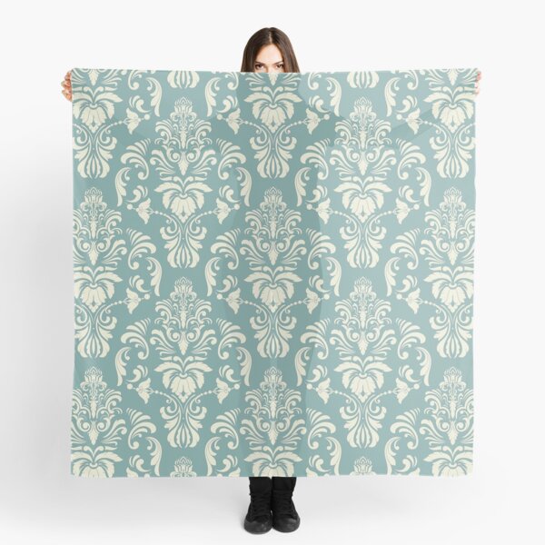 Item preview, Light blue  Seamless Damask Pattern designed and sold by Artystico  ⭐⭐⭐⭐⭐.