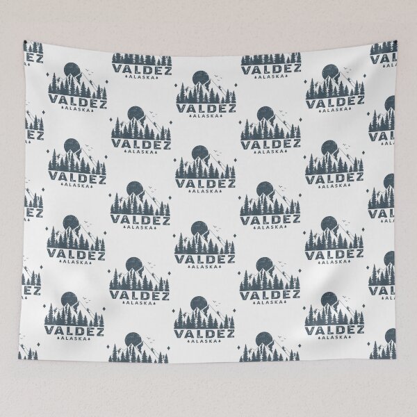 Item preview, Valdez Alaska Mountain View designed and sold by Home-Spirit.