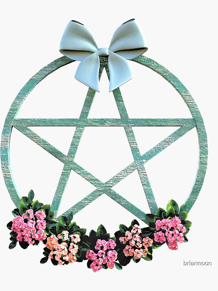 Limited Edition Flowers & Pentacle Collection - Design Six by briarmoon