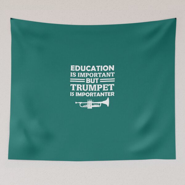 Item preview, Education Is Important But Trumpet Is Importanter designed and sold by AlwaysAwesome.