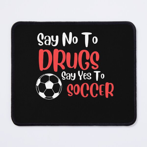 Item preview, Say No To Drugs Say Yes To soccer football , design about drug free support week awareness ribbon gift for brother designed and sold by YLartist.