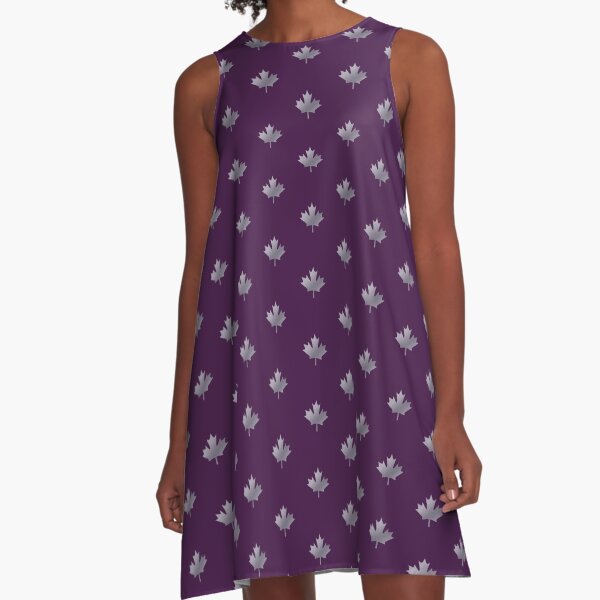 MAPLE LEAF - AHORNBLATT A-Linien Kleid