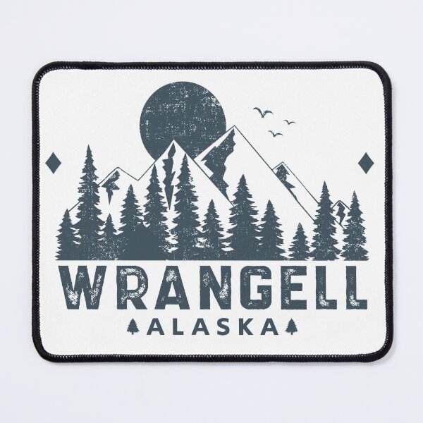 Item preview, Wrangell Alaska Mountain View designed and sold by Home-Spirit.
