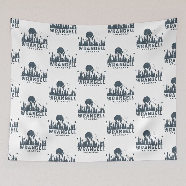 Item preview, Wrangell Alaska Mountain View designed and sold by Home-Spirit.