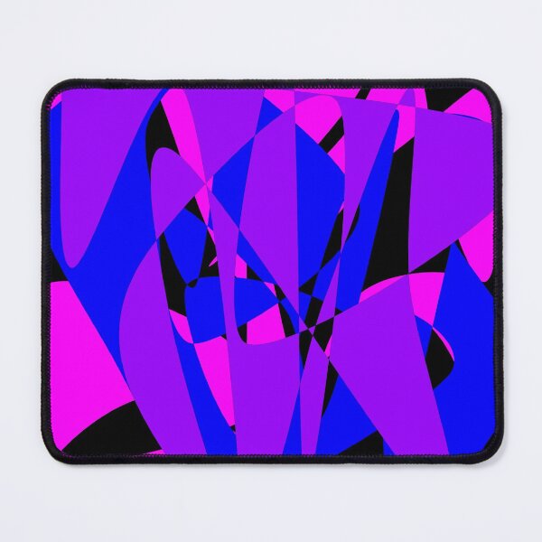 Item preview, Arte abstracto azul y negro púrpura rosa designed and sold by unknown30.