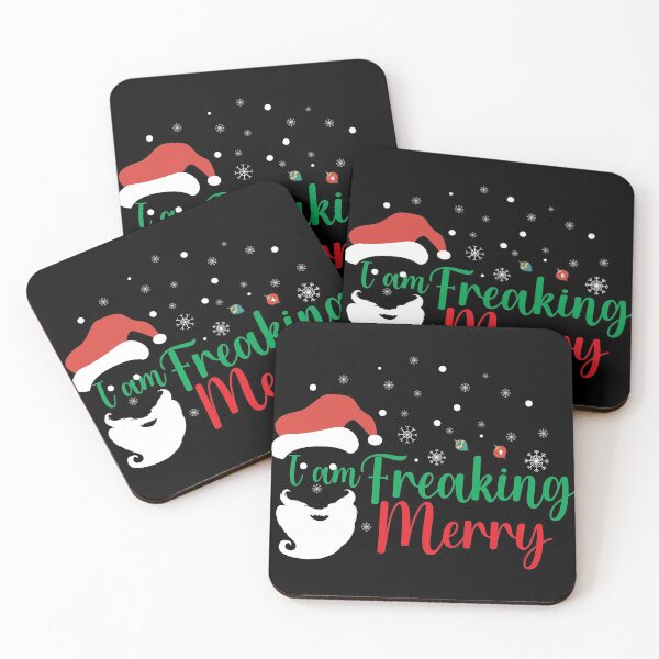 Item preview, I Am Freaking Merry , Merry AF, Christmas , Bah Humbug , Funny Christmas , Strong Mama																 designed and sold by plussorn.