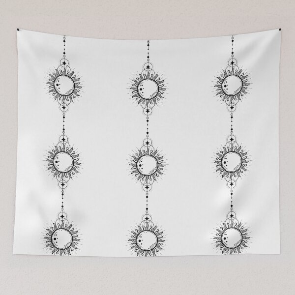 Item preview, Minimalist Art Of The Black Sun. designed and sold by HybridoStore.