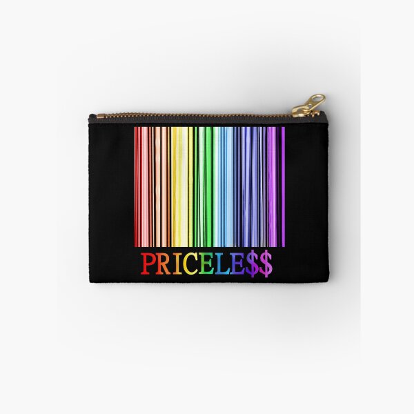 Item preview, Rainbow Pride Priceless Barcode  designed and sold by Deborah Camp.