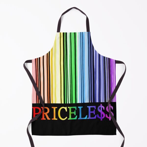 Item preview, Rainbow Pride Priceless Barcode  designed and sold by Deborah Camp.