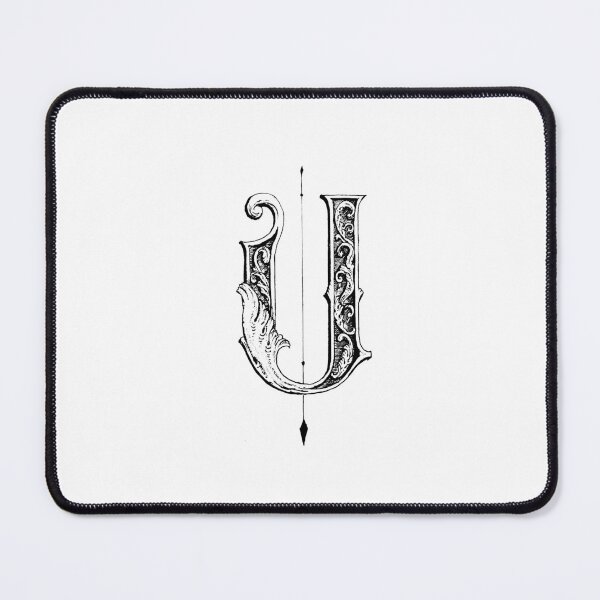 Item preview, Ornamental letter U designed and sold by Cretalyst.