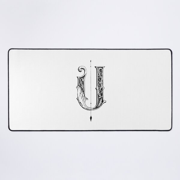 Item preview, Ornamental letter U designed and sold by Cretalyst.