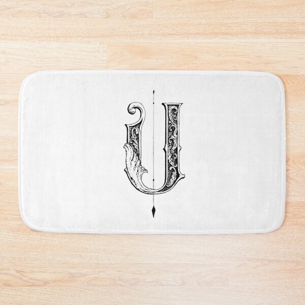 Item preview, Ornamental letter U designed and sold by Cretalyst.