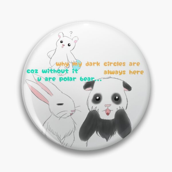 Item preview, Panda and Rabbit designed and sold by tsukinoyume.