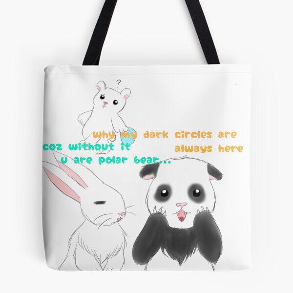 Item preview, Panda and Rabbit designed and sold by tsukinoyume.