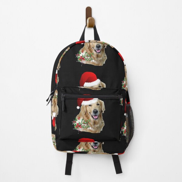 Item preview, Flowersandadog, Golden Retreiver Christmas designed and sold by DiensDesign.