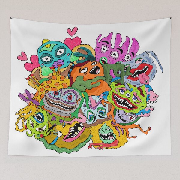 Item preview, monster mash designed and sold by microsuckpaint.