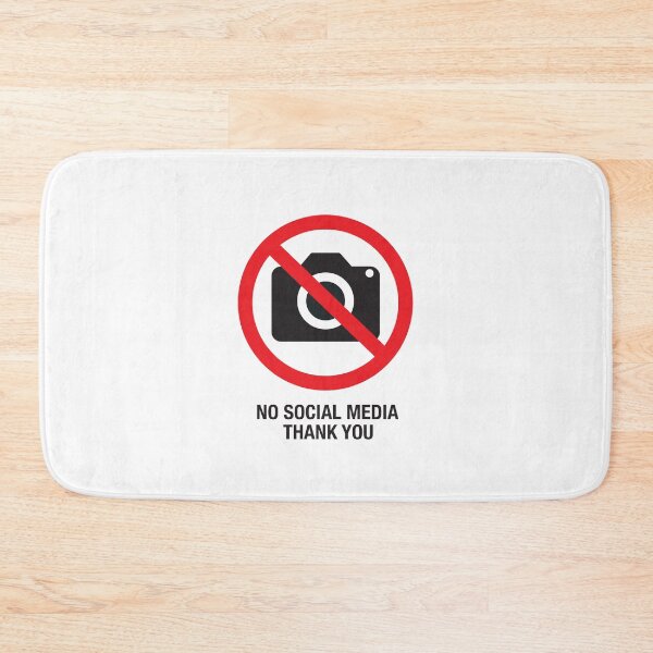 Item preview, no social media designed and sold by underground notes.